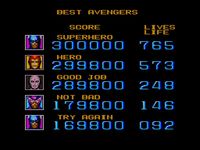 une photo d'Ã©cran de Captain America and the Avengers sur Sega Megadrive